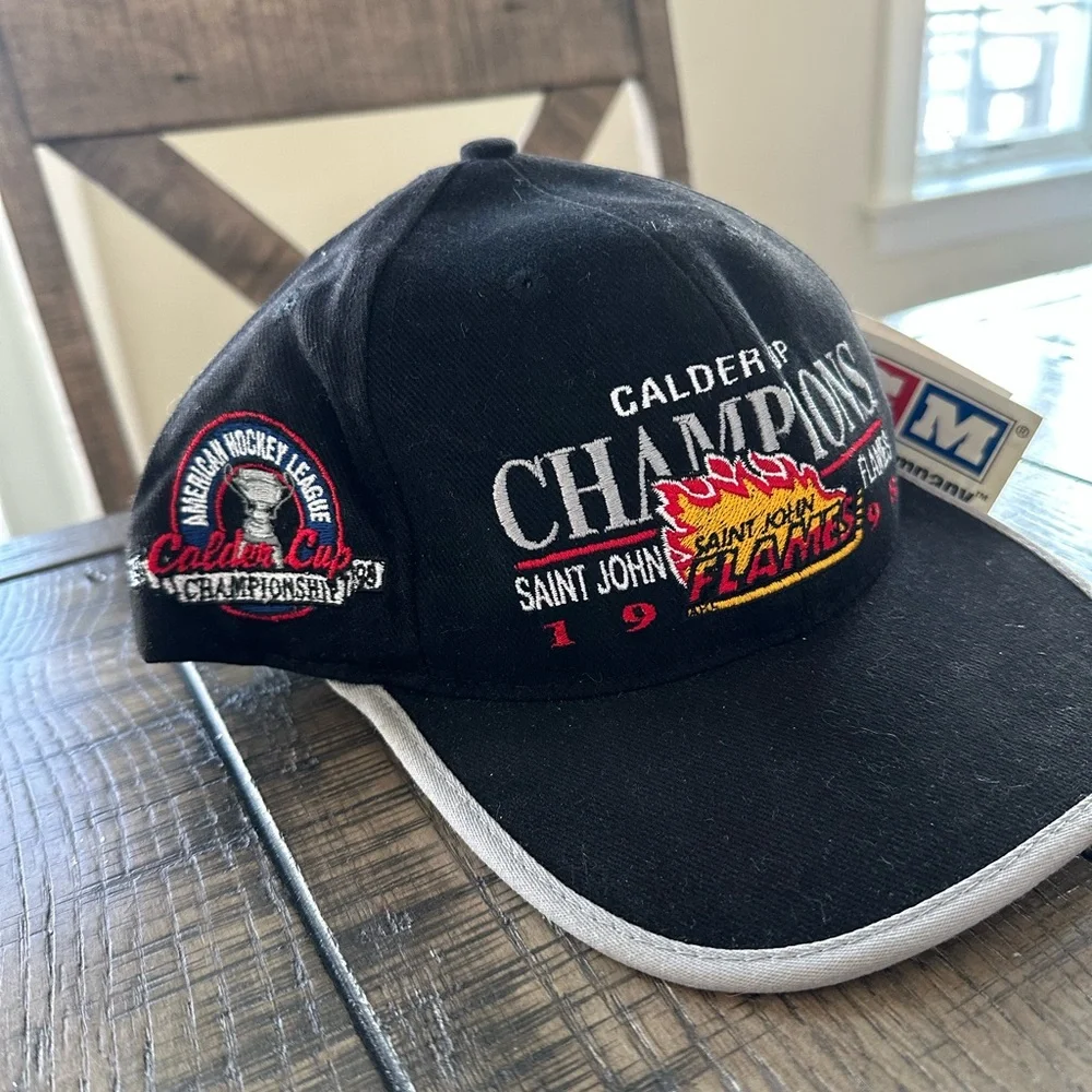 Vintage St. John Flames Calder Cup Champions Hat